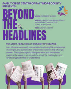 Beyond the headlines event flyer